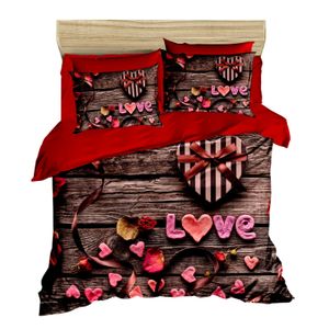 178 Red
Brown
Pink Double Duvet Cover Set