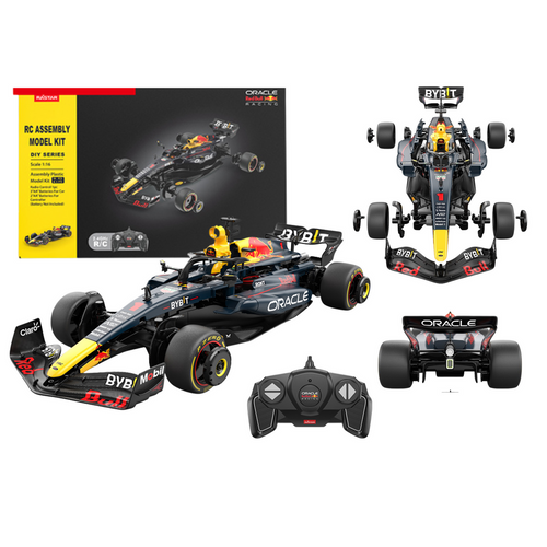 Licencirana formula na daljinsko upravljanje i sastavljanje Rastar 1:16 Red Bull F1 Bolid - tamno plava slika 1