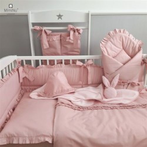 MimiNu posteljina 5 elem. Royal Powder Pink slika 8