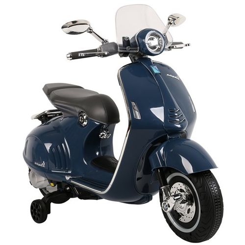 Licencirani skuter Vespa GTS 300 plavi - motor na akumulator slika 1