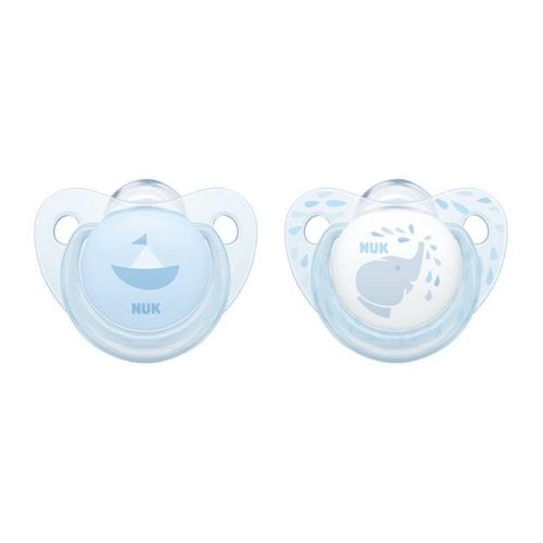 NUK duda varalica - silikon baby blue 0-6m 2/1 10730051 slika 2