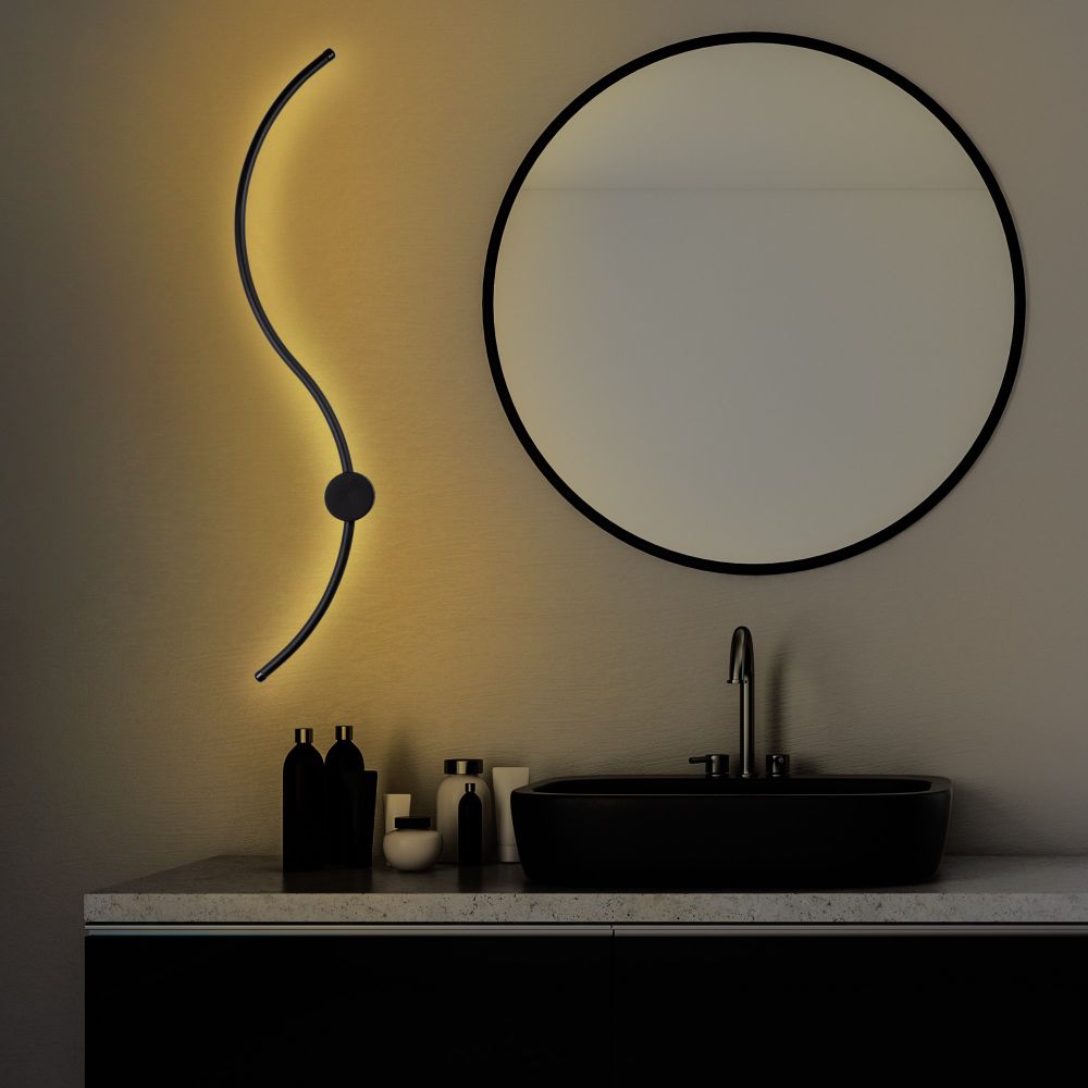 Uyan - 13601 Crna Zidna Lampa slika 3