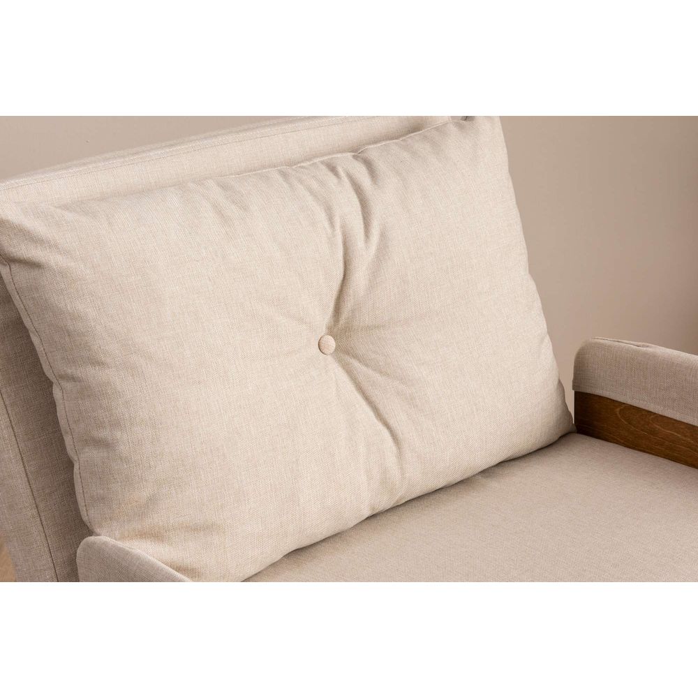 Sofa na razvlačenje Cosmo Single u krem boji slika 9