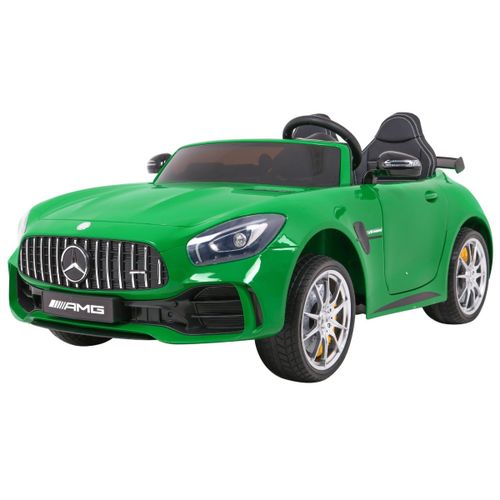 Licencirani auto na akumultor Mercedes Benz GT R 4 x 4 - zeleni/lakirani slika 1