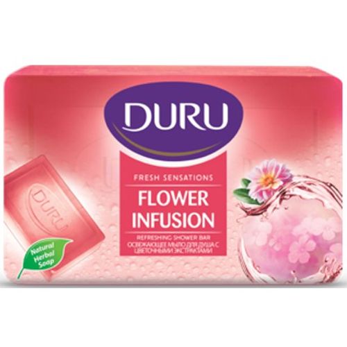 Duru Fresh - Kruti sapun - Flowers infusion 150 g slika 1