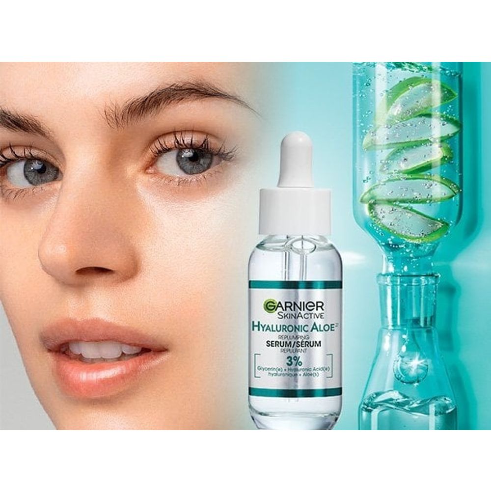 Garnier Skin Naturals serum za lice Hyaluronic Aloe 30ml slika 2