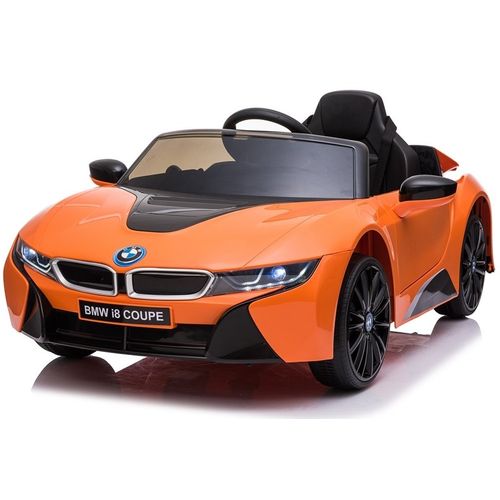 Licencirani BMW I8 JE1001 narančasti - auto na akumulator slika 3
