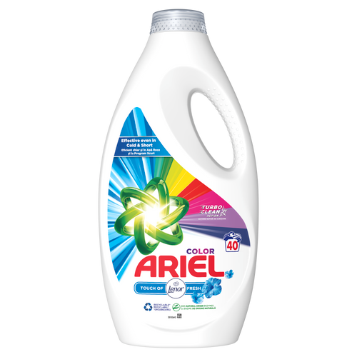 Ariel tečni deterdžent za veš Touch of Lenor Color 2l, 40 pranja slika 1