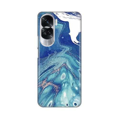 Torbica Silikonska Print za Honor 90 Lite Blue Marble slika 1