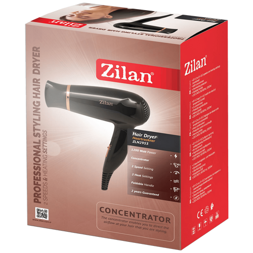 Zilan Fen za kosu, 1200 W - ZLN2953 slika 2