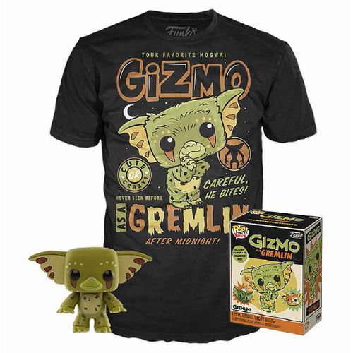 Set POP figure & Tee Gremlins Gizmo size M slika 1