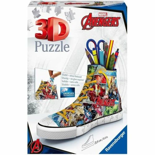 3D Puzzle Ravensburger Sneaker Avengers 108 Dijelovi slika 1