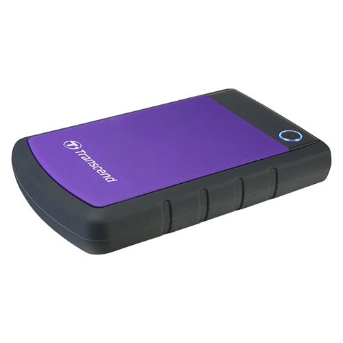 Transcend TS1TSJ25H3P External HDD 1TB, H3P , USB3.0, 2.5", Anti-shock system, Backup software, 216 gr, Black/Purple slika 3