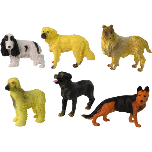 Set figurica psi poznatih pasmina 6 kom. slika 2