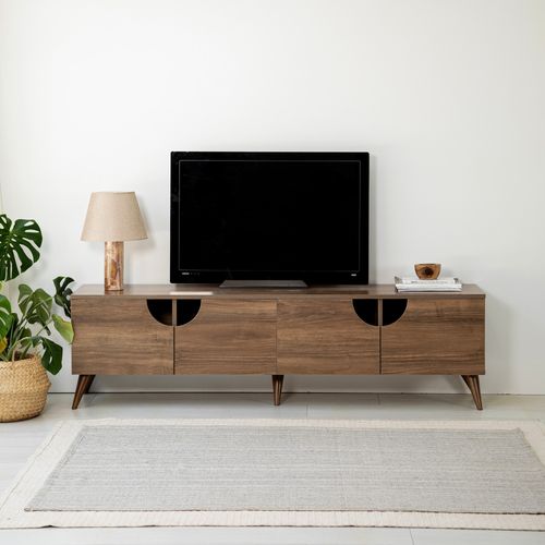 Grotte - Walnut v2 Walnut TV Stand slika 2