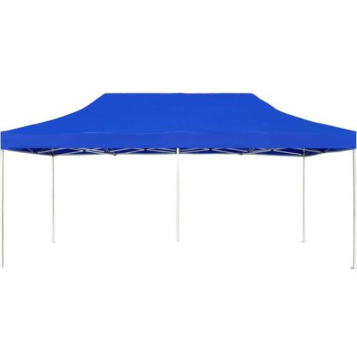 Profesionalni sklopivi šator za zabave 6 x 3 m plavi slika 4
