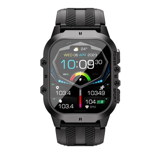 Oukitel BT20 Smart Watch Sport Rugged 350mAh/Heart rate/SpO2/Accelerometer/crno-narandzasti slika 7