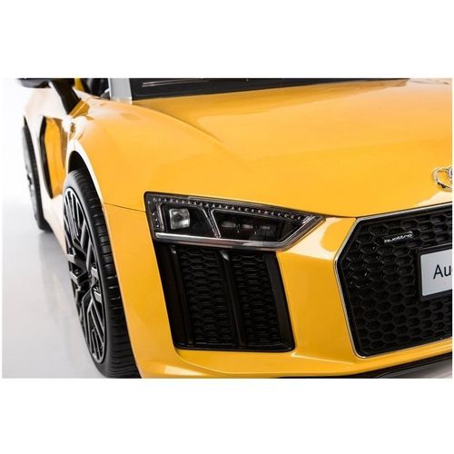 Licencirani auto na akumulator Audi R8 Spyder - žuti slika 7