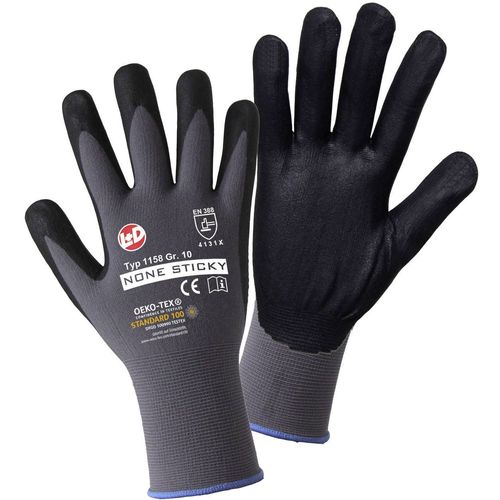 L+D worky FOAM Nylon NITRILE 1158-8 najlon rukavice za rad Veličina (Rukavice): 8, m EN 388 CAT II 1 Par slika 3