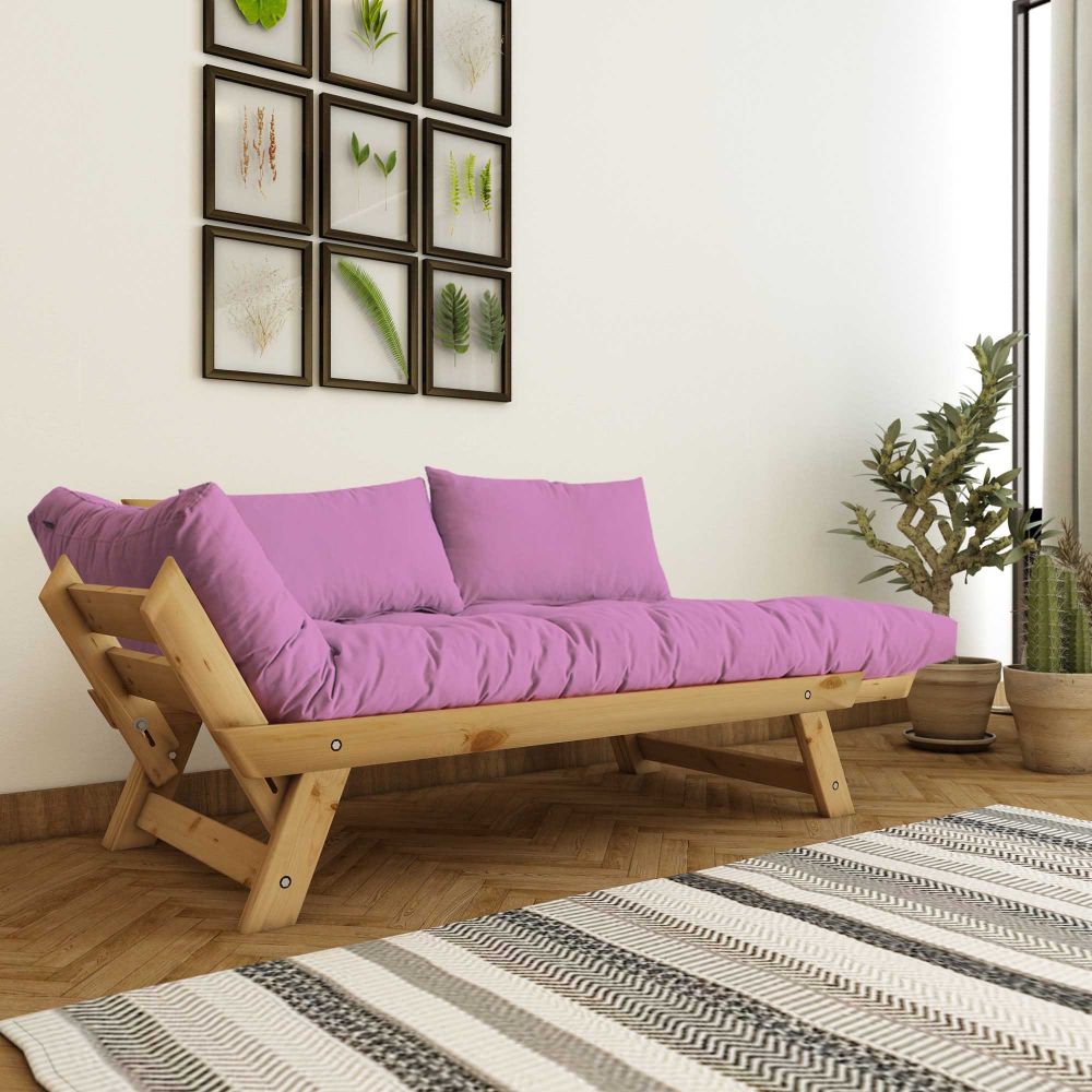 Dvosjed sofa CPT8168-210 - boje: Prirodna, Ružičasti vrt slika 2