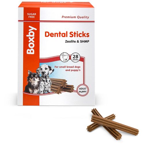 Boxby Poslastica za pse Puppy & Adult Small Dental Sticks, 320 g slika 1