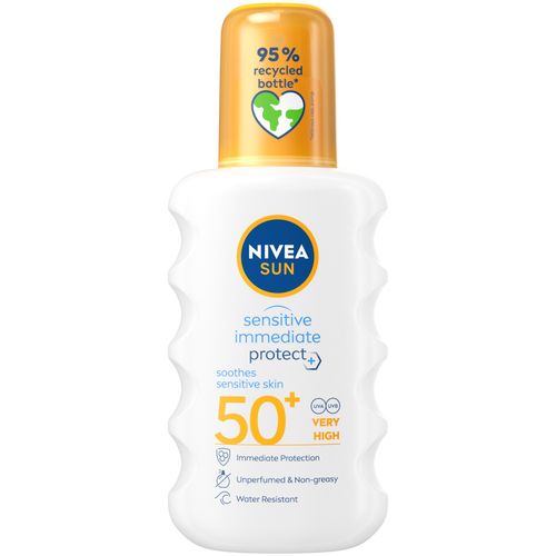 NIVEA SUN Sensitive sprej za umirenje kože SPF 50+, 200 ml slika 1