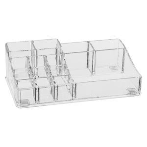 FIVE ORGANIZATOR ZA ŠMINKU SELENA 22,3X7X12,7CM POLISTIREN PROZIRNA 155910