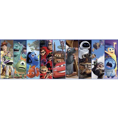 Disney Pixar Panorama puzzle 
1000 kom
Dimenzija: 98x33cm
Dimenzija kutije: 40x21x6 cm