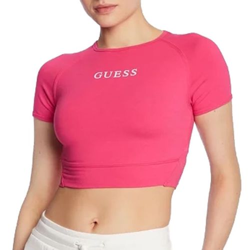 Guess Top Aline Crop Top Eco Stretch Za Žene slika 1