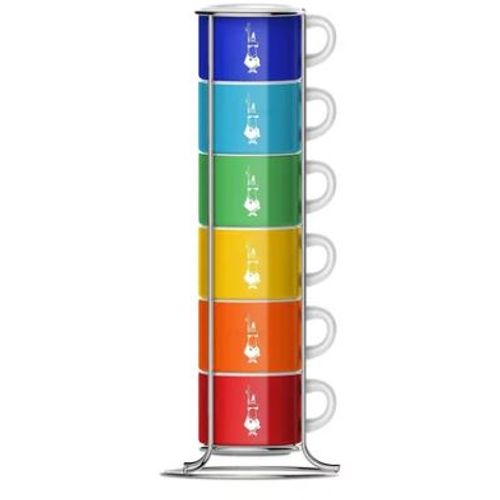 Bialetti Color set od 6 složivih espresso multicolor šolja sa stalkom slika 1