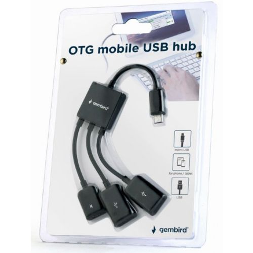 UHB-OTG-02 Gembird OTG HUB 2xUSB na microUSB slika 4