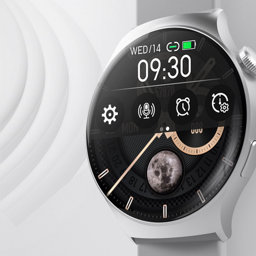 Smart Watch DT4 Mate crni (silikonska narukvica) slika 9