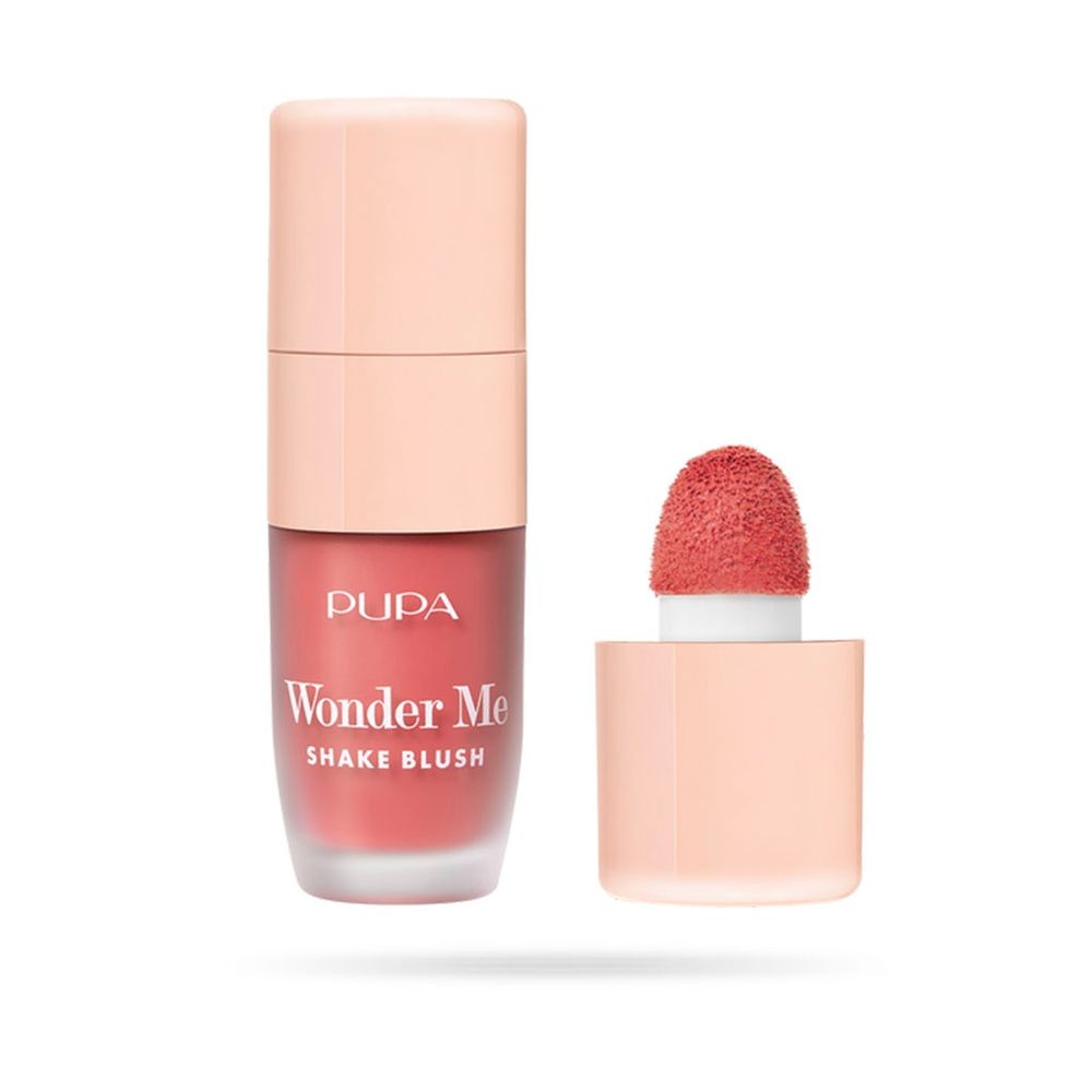 Pupa Milano Tekuće rumenilo Wonder Me Shake  002 Pink Mojito 5.5 ml slika 1