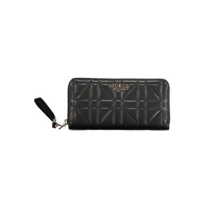 GUESS JEANS WOMEN'S WALLET BLACK