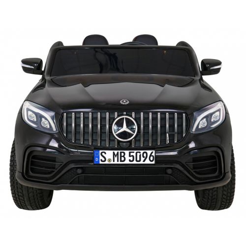 Licencirani auto na akumulator Mercedes GLC 63S - dvosjed - crni slika 3