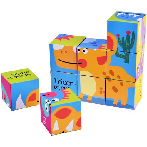 Set puzzle kocki dinosauri 6 slika slika 8