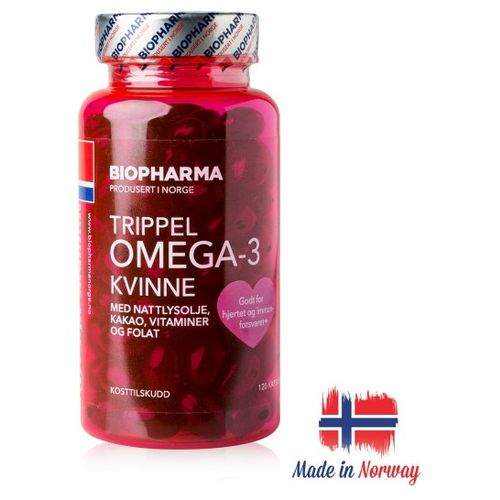 Norveška Omega-3 za Žene 122 gel kapsule slika 1