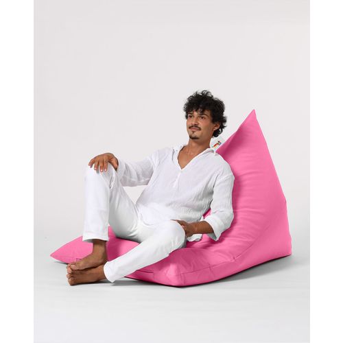 Atelier Del Sofa Pyramid Big Bed Pouf - Roze Bean Bag za baštu slika 11