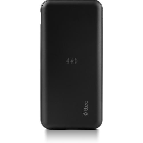 Ttec Prijenosni punjač -  PowerSlim Pro W QI/PD/QC 3.0 10.000mAh Wireless Universal Mobile Charger - Black slika 7