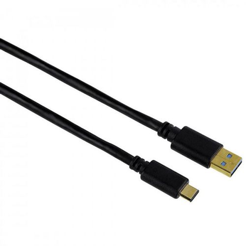Hama USB kabl USB-A muški na USB-C muški, 3.1, 0,75m, pozlata slika 1