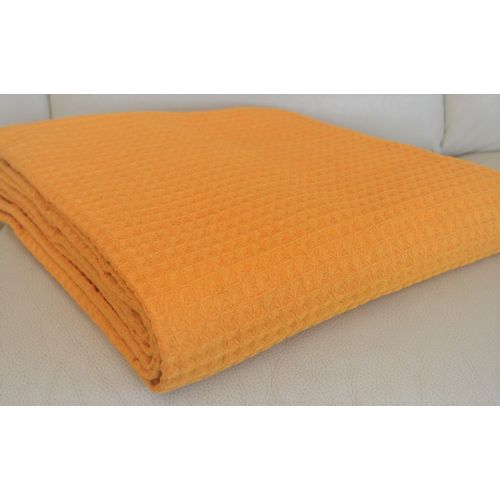 Pokrivač Waffle yellow 150x230 7002 slika 1