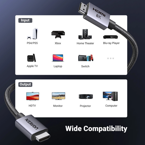 Ugreen 8K Ultra HDMI 2.1 cable - 5M slika 7