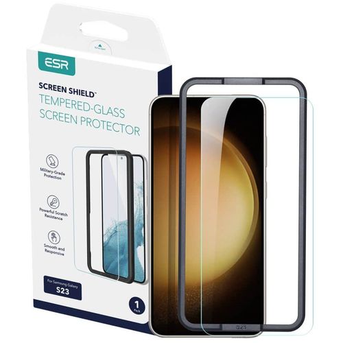 ESR kaljeno staklo zaštita za zaslon za Samsung Galaxy S23 Clear slika 1