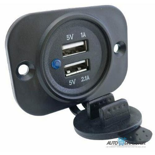 PUNJAČ ZA VOZILO SA 2 USB ULAZA 12/24V,2.1A slika 2