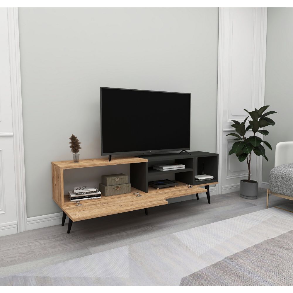 TV Stalak Alba - Atlantic Pine, Antracit slika 2