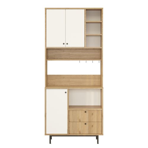 RE6-SW OakWhite Multi Purpose Cabinet slika 4