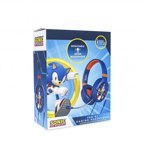 Slušalice OTL Pro G1 Sega Modern Sonic The Hedgehog ACC-0602 za iPad, iPod, XBox, PS4, 2Ds XL i Nintendo switch slika 4