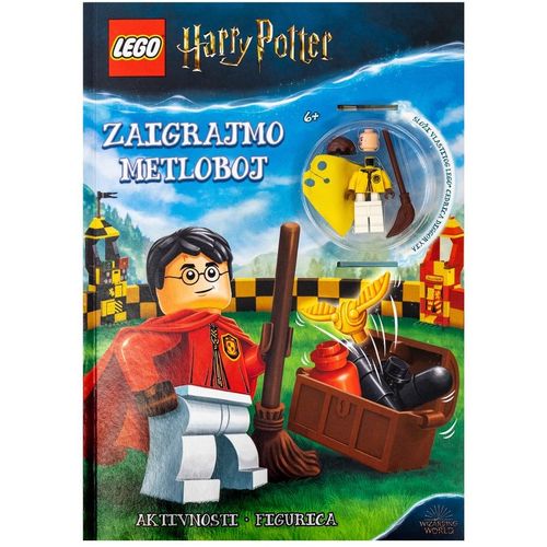 Lego Harry Potter - Zaigrajmo metloboj: knjiga s aktivnostima i minifigurama slika 1