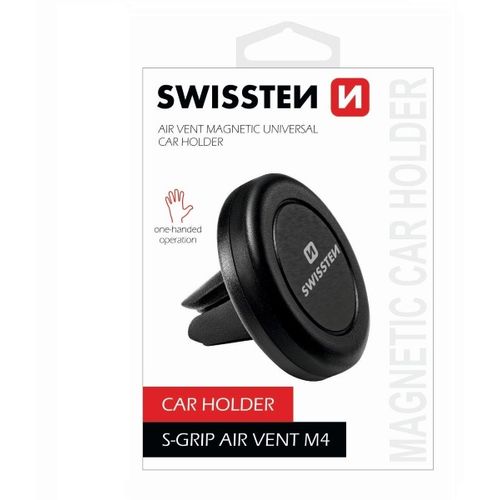 SWISSTEN držač za mobitel, magnetski, za ventilaciju S-GRIP AIR VENT M4 slika 1