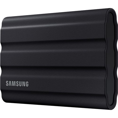 Samsung MU-PE4T0S/EU Portable SSD 4TB, T7 SHIELD, USB 3.2 Gen.2 (10Gbps), Rugged, [Sequential Read/Write: Up to 1,050MB/sec /Up to 1,000 MB/sec], Black slika 1